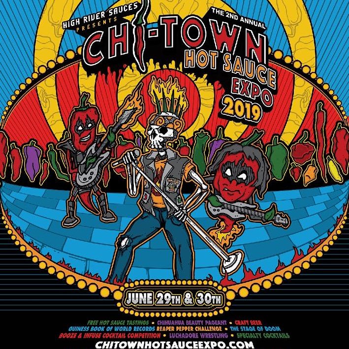 Pretty excited. High River presents <a href="/ChiTownHSE/">Chi Town Hot Sauce Expo</a> #hotsauce #stageofdoom