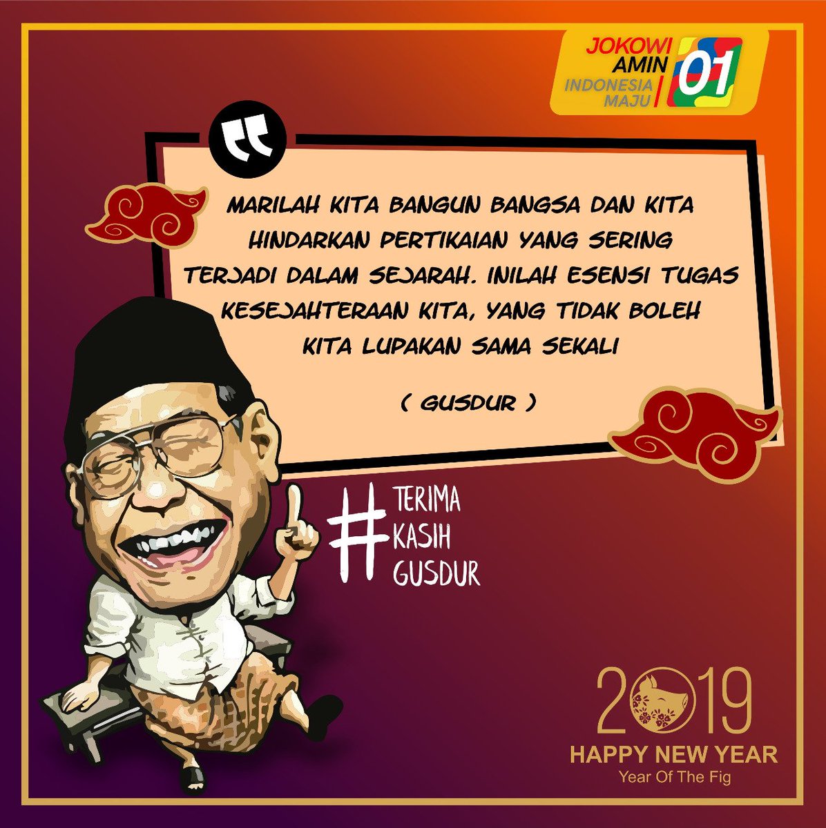 rozilaputri's tweet photo. Dengan dicabutnya Inpres itu, masyarakat Tionghoa kembali mendapatkan kebebasannya untuk merayakan Tahun Baru Imlek di negara ini

Thanks Gusdur 

#GongXiFaCai

@asepjovirs
@pbsp30
@DodiFebriansya8 https://t.co/Oti3NQRgD8