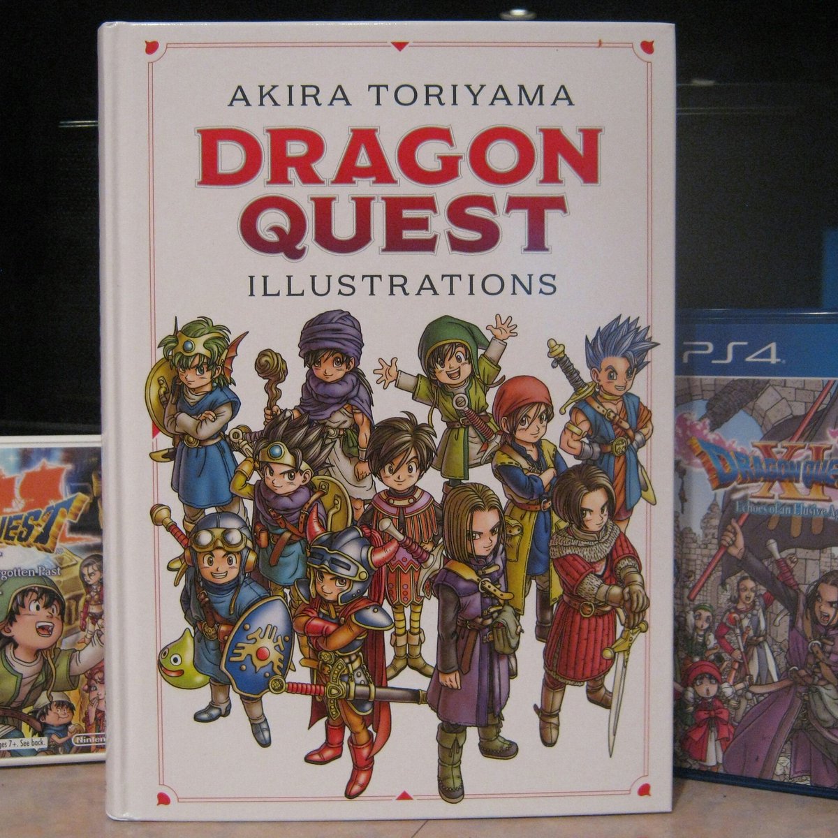 MinaGhostcat's tweet photo. I've caught the Dragon Quest fever, so had to order this  #DragonQuest art book. Arrived last night. #AkiraToriyama https://t.co/uiWuiDQ3u3