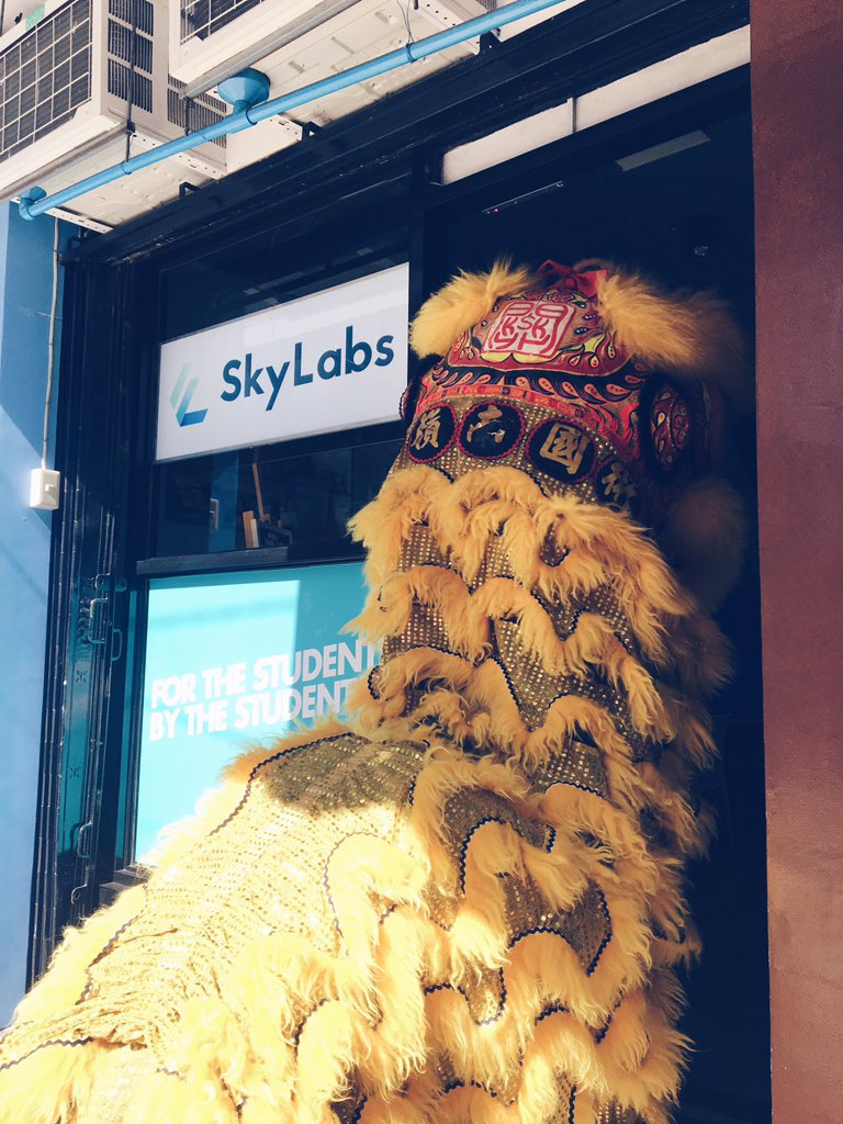 skylabsph's tweet photo. First customer for the Year of the Pig! We’re open today so you can have a productive holiday (and get lucky with our CNY celebration!) 🐷

See you at #SkyLabsPH! https://t.co/DjKeKKo4AV