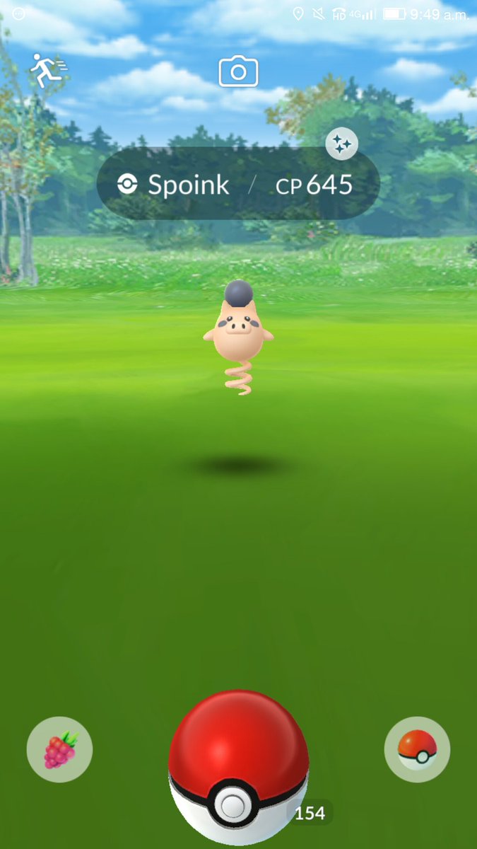 Pokémon Go Shiny Spoink Schillernd Ultra friends