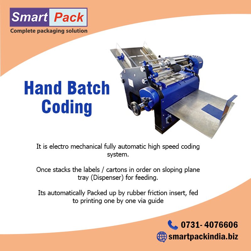 SmartPackIndia's tweet image. Hand Batch Coding
smartpackindia.biz/product/hand-b…
#handbatchcoding #packagingsolutions #packaging