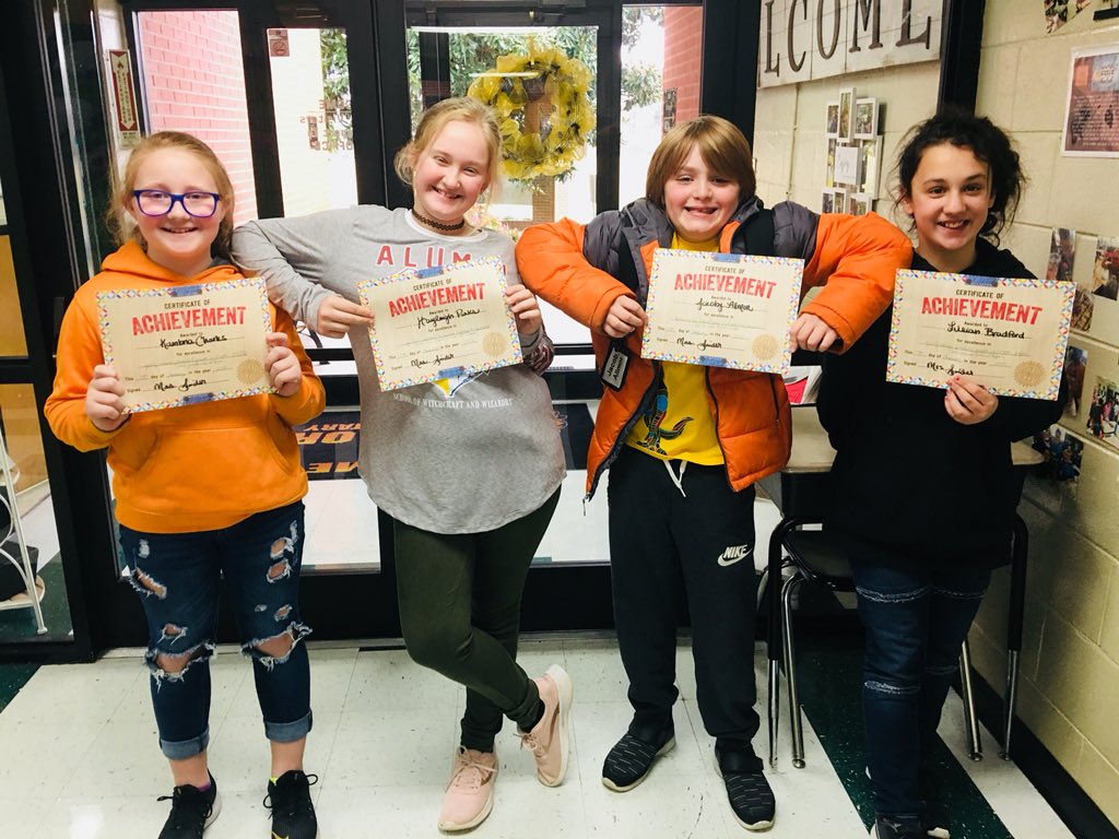 SniderGold5's tweet photo. The Wacky Waffles have come a long way! And these certificates of growth in STAR and iReady Math prove it!!! I have never been more proud!! Taylor Elementary School #wackywaffles #TigerPride @Taylor_Tigers https://t.co/hchSz3euGz