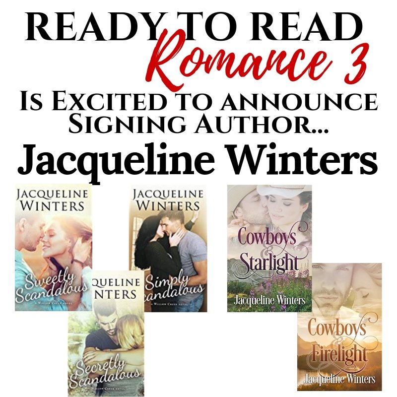 R2RRomance's tweet photo. Ready to Read Romance 3 is excited to announce author Jacqueline Winters of @jwintersak as a signing author! She writes contemporary sweet romances and contemporary romantic suspense. #R2RR3
https://t.co/kbbIKXaS0D
https://t.co/Npv9zGu1EC #cowboyromance #sweetromance https://t.co/wsZr3YdXgf