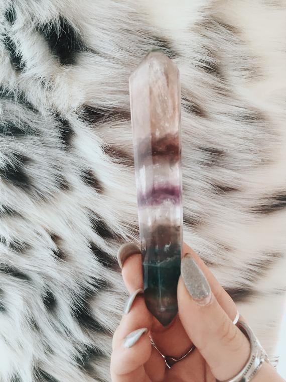 DevinSanta's tweet image. Double Terminated Fluorite Point #Reiki #fluorite 
$25.00
➤ goo.gl/xvtkWy