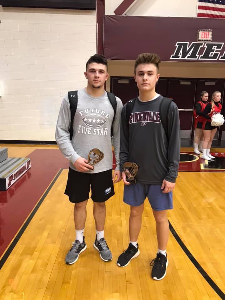 mudman_1's tweet image. Congratulations to Carson Wright and Blake Birchfield - Regular Season Jr High Basketball  All County Team!