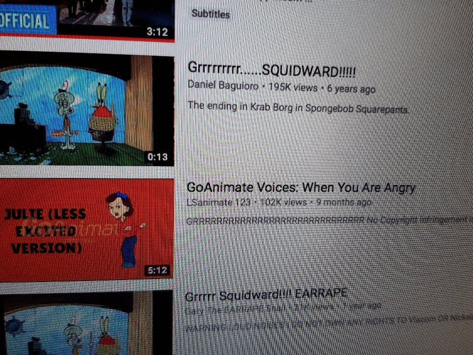 jaeslut4's tweet photo. jadi gw abis nonton stray kids yang "Grrr" dan gue mabok sama "GgRrr Aah" lalu gw cari di youtube, dan gw salfok sama ... SQUIDWARD?! https://t.co/1v1TTlOEMR