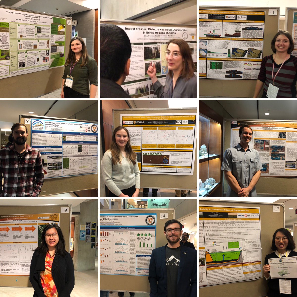 Nataša Popović (@natapopovic) on Twitter photo Students from the Wetlands Hydrology Lab, the Wetlands Soil and Greenhouse Gas Exchange Lab and the Hydrometeorology Research Group showcased some great wetlands research at the <a href="/UWaterloo/">University of Waterloo</a> celebration for #WorldWetlandsDay
<a href="/envwaterloo/">Waterloo Environment</a> @Waterloo_Geog #proudfieldmom Students from the Wetlands Hydrology Lab, the Wetlands Soil and Greenhouse Gas Exchange Lab and the Hydrometeorology Research Group showcased some great wetlands research at the <a href="/UWaterloo/">University of Waterloo</a> celebration for #WorldWetlandsDay
<a href="/envwaterloo/">Waterloo Environment</a> @Waterloo_Geog #proudfieldmom