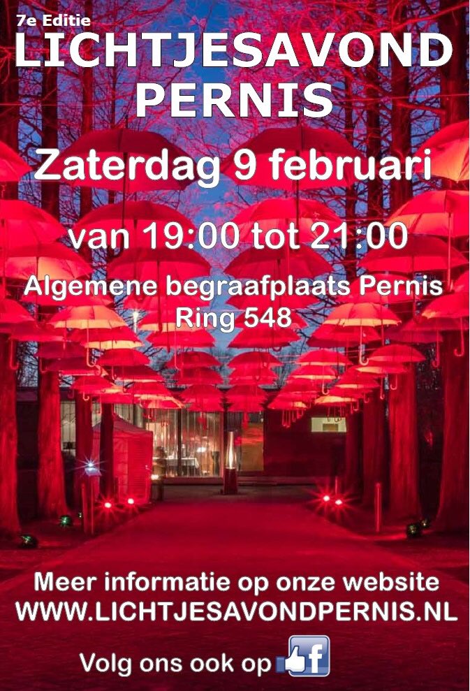 Aanstaande zaterdag van 19 tot 21 uur #lichtjesavond op begraafplaats #pernis <a href="/rotterdam/">Gemeente Rotterdam</a> <a href="/Stadsbeheer010/">Stadsbeheer010</a> ism commissie lichtjesavond Pernis, vrijwilligers en  medewerkers #uirvaart010 #herdenkenisliefdeschenken