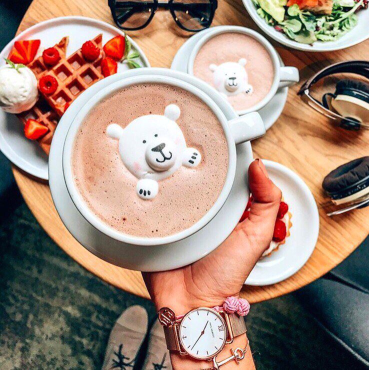 Стильная картинка утро