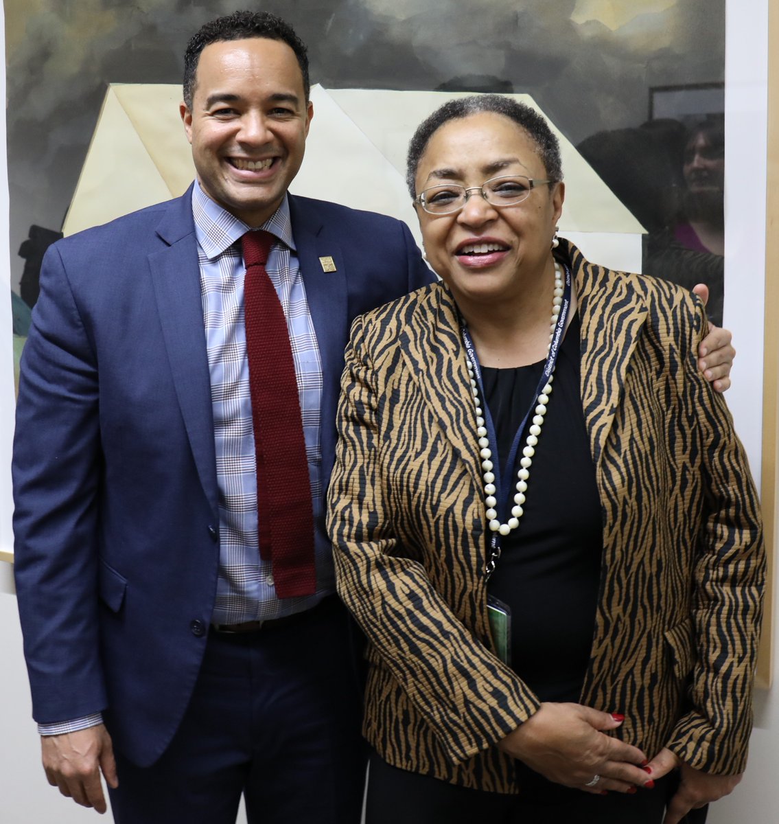 TheDCArts's tweet photo. Thank you Deputy Mayor Kenner for your continued service to the #District! We look forward to continuing to work alongside you and your team! @DMPEDDC @kenner_brian #FairShotFebruary #Open4YouDC https://t.co/nHYsakyUF5
