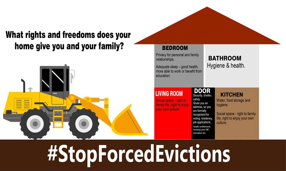 thekhrc's tweet photo. Forced evictions are inexcusable. Evictions cause significant hardship to individuals. Article 43 of the Constitution says Kenyans have the right to basic needs including shelter. The government needs to provide alternative resettlement to Deep Sea residents #SaveDeepSeaCommunity https://t.co/9A7zcIg9re