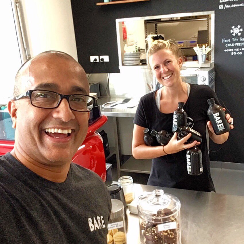 BareCoffeeCo's tweet photo. Kristen is loaded up with her #barecoldpresscoffee here at #maroochybeachgym. *
#icecoffee #icelatte #purecoffee #barecoffee #barecoldpress #coldpresscoffee #coldpress #coffee #ilovecoffee #maroochydore #sunshinecoast #gymnastics #fitness #sport #travel #luxury #coffeelover https://t.co/Mc3tjH50ox