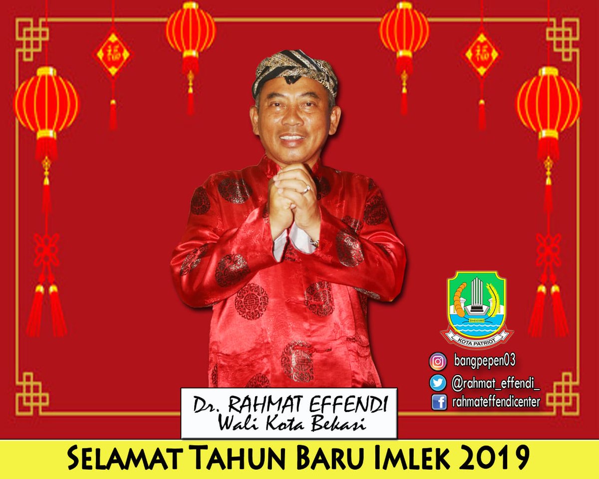 Rahmat_Effendi_'s tweet photo. Selamat Tahun Baru Imlek 2019

#Imlek #Imlek2019 #GongXiFaCai https://t.co/NpoYfpdA3Y