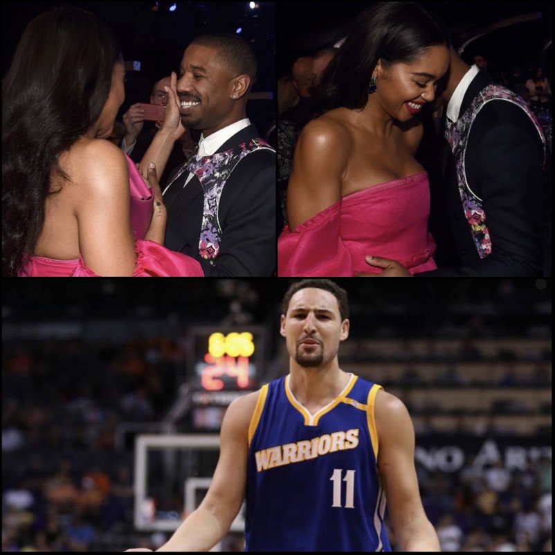 Here is What Klay Thompson Did After His Girlfriend Laura Harrier Was Photo...