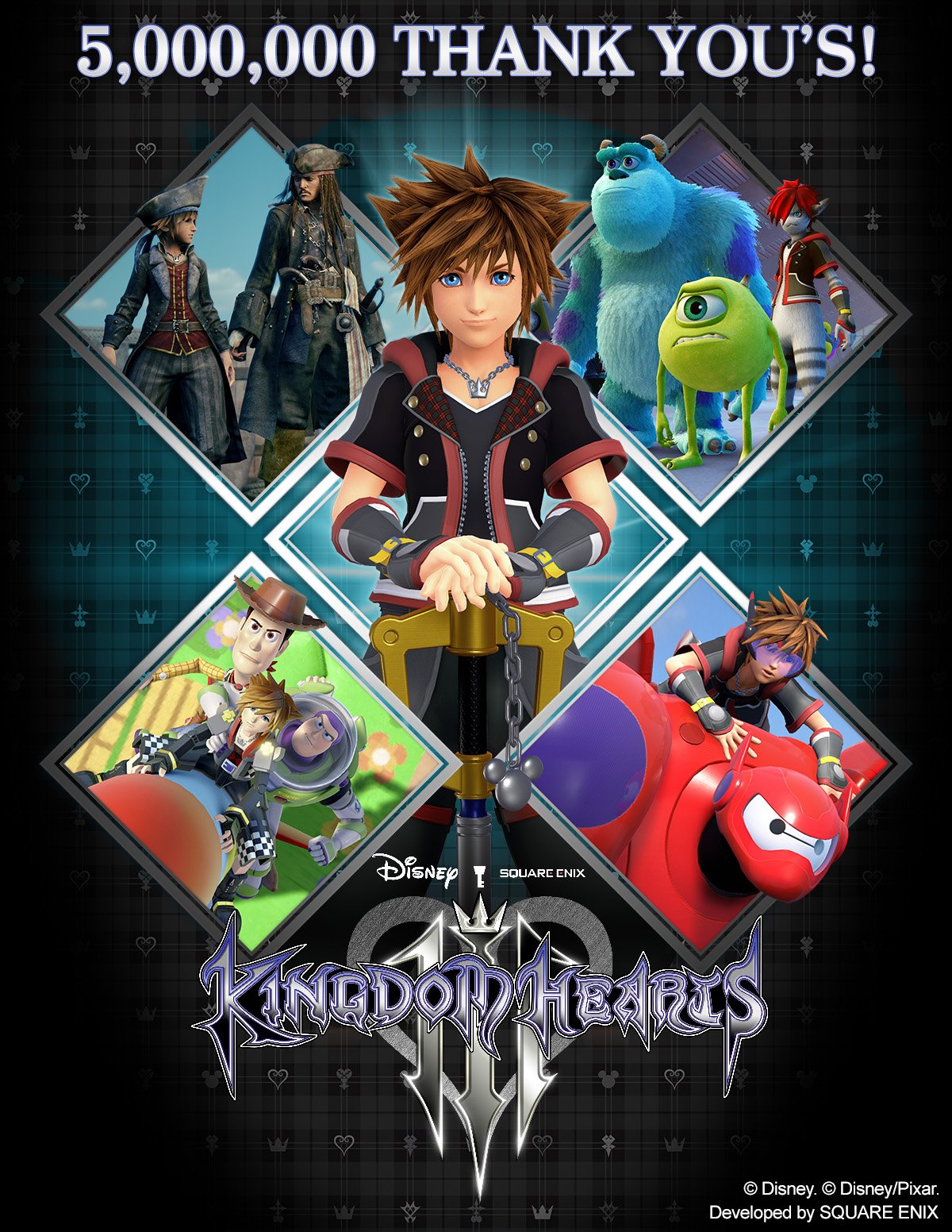 Kingdom Hearts III ships 5 million units worldwide