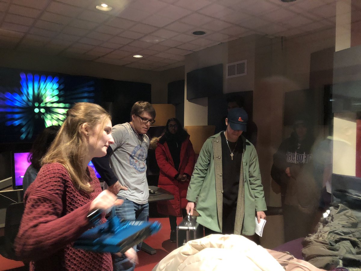 KZOWFM's tweet photo. We love hands on learning! Happy field trip Monday from radio and TV practicum. https://t.co/6LJc46P0mV