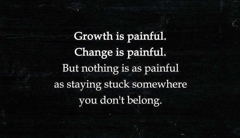FoundationKsk's tweet photo. #WednesdayWisdom
Growth is painful, change is painful, being stuck is even more painful. 
#entrepreneurship https://t.co/QukyHhQKxU
