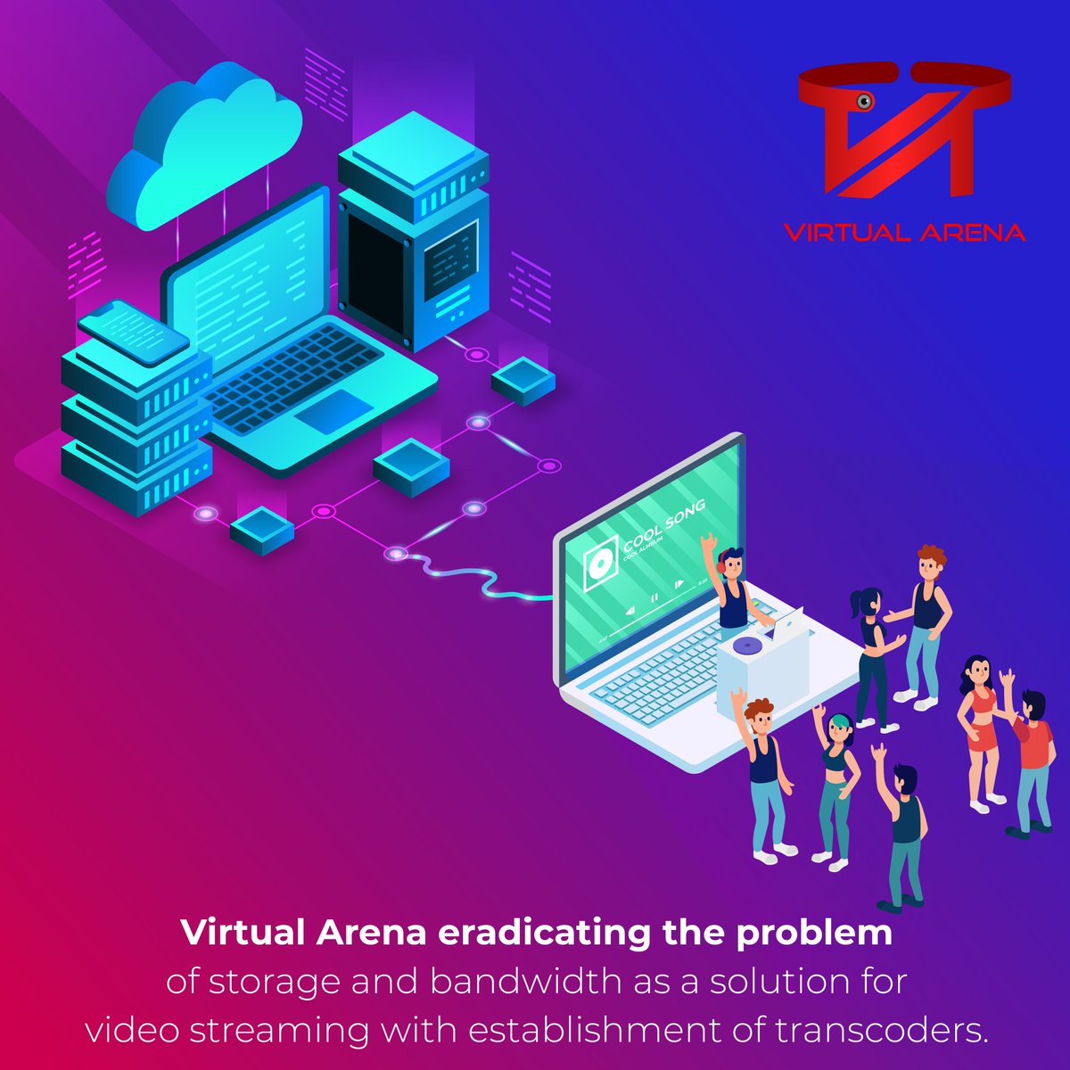 VirtualArena_VA's tweet photo. Virtual Arena eradicating the problems of storage and bandwidth for a good resolution video streaming with establishment of transcoders.

#liveeventstreaming, #streamingvideohardware, #mediastreaming, #videostreamingtechnology, #howtostreamliveaudio

https://t.co/kiuKaB1wwl https://t.co/k2RS4Z2RoP