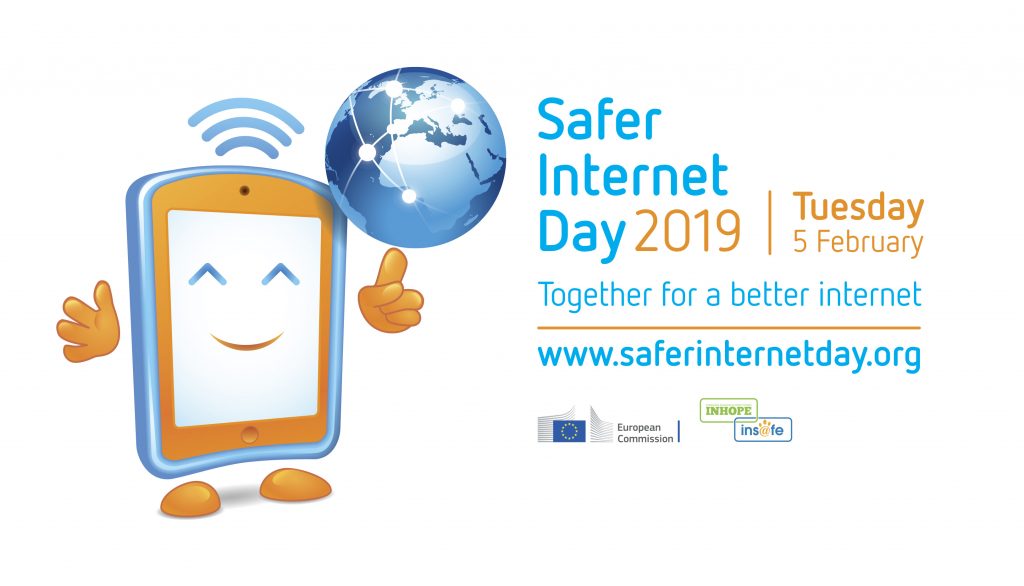 MoneyMelisa's tweet photo. Today is Safer Internet Day! Join us and @UK_SIC this #SaferInternetDay2019 to create a better internet – RT to show your support https://t.co/h2g4PVMPCQ https://t.co/Y7REov5zOn