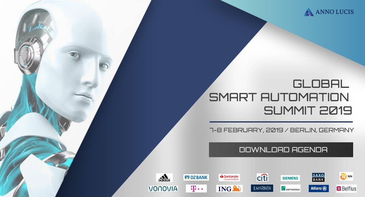 HylandRPA's tweet photo. Are you attending the Global Smart Automation Summit 2019 in Berlin? Our #RPA strategist Wouter Siepman will speak about design and plan for #scale in #RoboticProcessAutomation. Join him this Thursday at #GSAS19!  https://t.co/zFBXD8aAY3 

 #automation #Thinkb4uAutomate https://t.co/JbID7noWtR