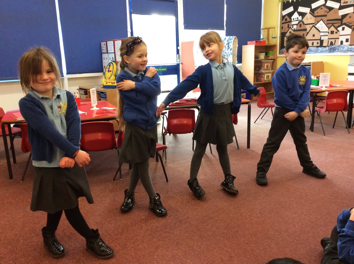 HazelClassHFS's tweet photo. Some of the children who went to the Zumba session this morning told us and showed us what they did! Thank you to Gosforth Park First for organising this. It was a lot of fun! @GosforthGST https://t.co/khIUdwUlxg