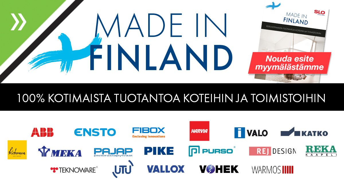 SoneparSuomiOy's tweet photo. Suositko kotimaista tuotantoa - helmikuun kampanjan tuotteet ovat 100 prosenttisesti sitä. Nyt niin pinnalla ABB Oy:n Jussi ja Kosti. Tutustu laatutuotteisiin tästä https://t.co/znvADmdgoA.
#slosuomi #helpoinasioida #sloapp #abb https://t.co/2GND0VAI8a