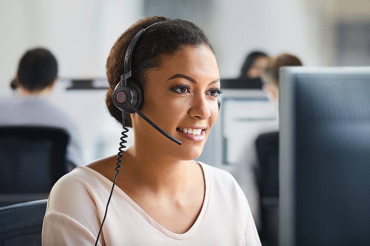 CallCentreEx's tweet photo. @JabraBusiness will be showcasing the latest #callcentric headsets at #CallContact19 Visit us on stand 970 to see discover more about the Engage 50 - engineered to be the world’s best professional digital corded headset https://t.co/YIYRLNJGZ5