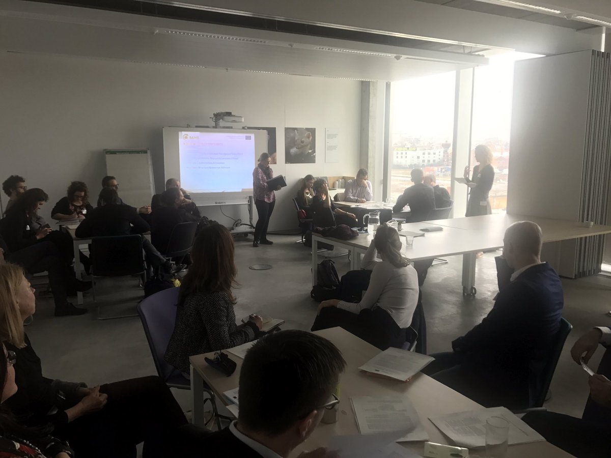 WorldGBC_Europe's tweet photo. Great to be at the @BAMB2020 conference today discussing inspiring policies for circular construction with Finland's Ministry of Environment #BAMBimpact https://t.co/0r17DUglep