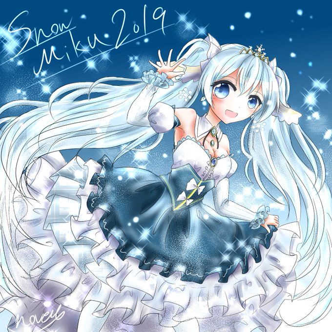 雪ミク19のtwitterイラスト検索結果