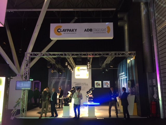 ClayPakyNews's tweet photo. Claypaky and ADB at @ISE_Show 2019
See us from today at stand 7-Z180!
#Claypaky #ADB #ISE #Sharpyplus #Axcor600 #Axcor400 #Ocean #Klemantis #Orkis #Oksalis #Lexpert #ArtCentricLighting https://t.co/1FWJvEBF7K
