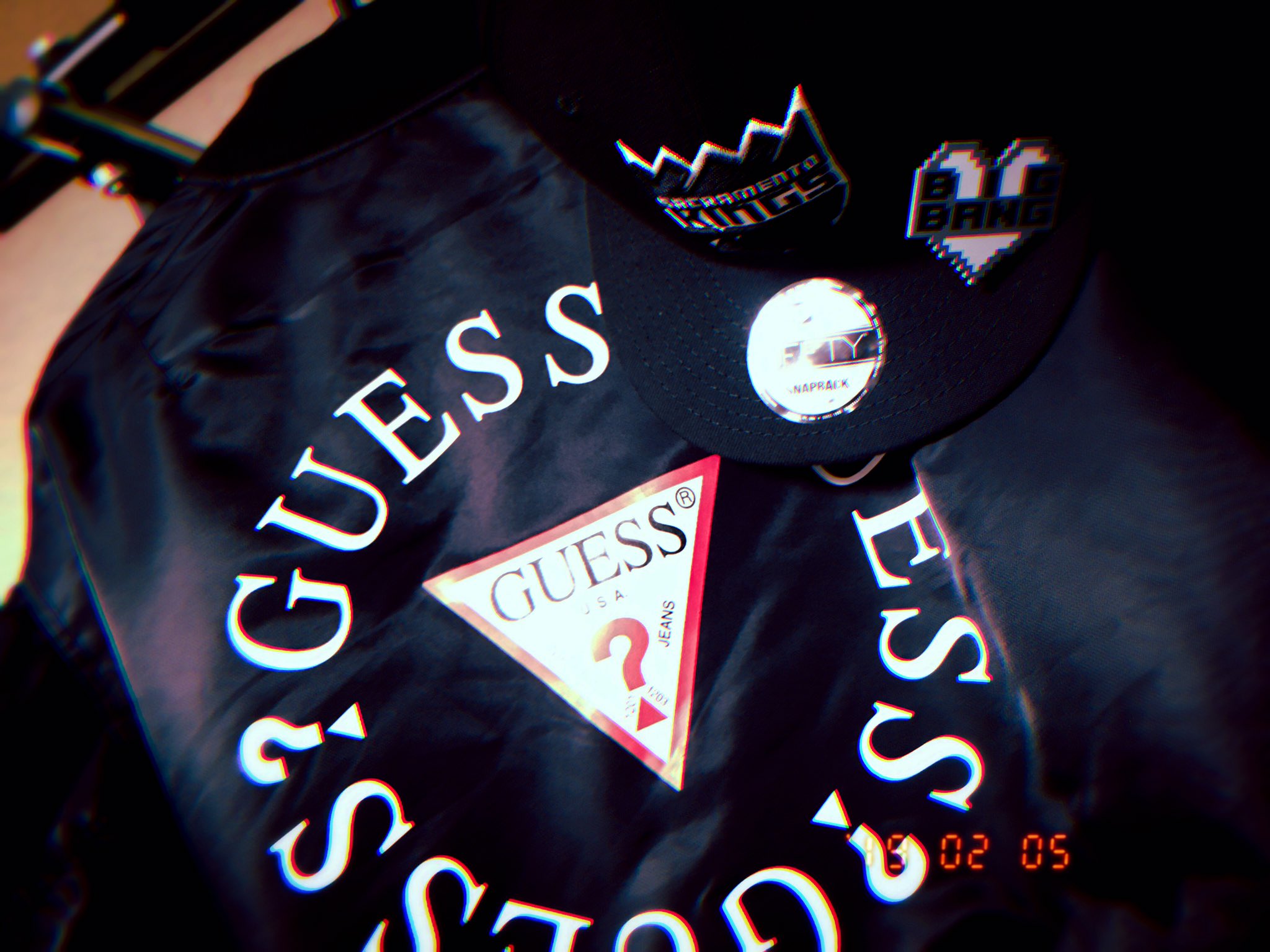 あべし Guess Big Silhouette Circle Logo Ma 1 Asclo Over Fit Beru Long Coat New Era Nba Collection Sacramento Kings Basic Black 9fifty Snapback With Bigbang One Point Guess Asclo お洒落さんと繋がりたい