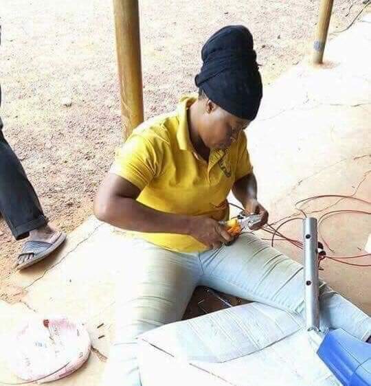 "I know this picture won't get plenty likes and RTs because this woman isn't half naked. 

We tend to focus on girls posting pics glowing on Instagram feeding them with likes. But really this deserves endless RTs."