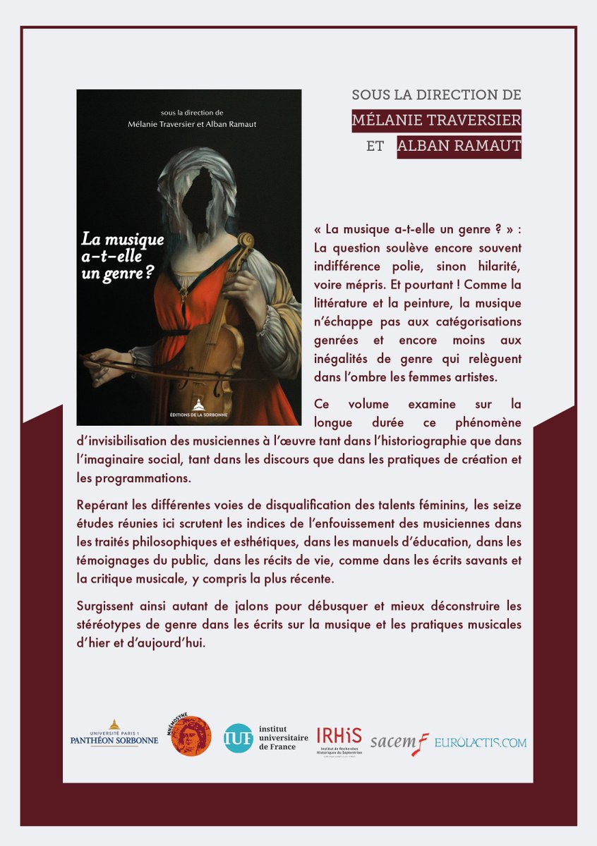 pcompositrices's tweet photo. Reprise du concert en hommage à Clara Schumann qui sera donné par le Trio Sōra le 19 mars à l'Opéra de Toulon !
📖https://t.co/uFEjqqorej
📍https://t.co/CaxOMyTB7v
🎼https://t.co/p1PZIeYUjY 
@SorbonneParis1 @orunesu @sacem @InstUnivFr @IRHiS_UdLille https://t.co/deFXhyF4kV