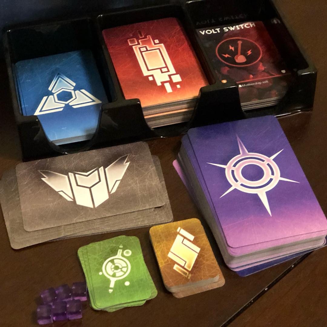 warpcoregames's tweet photo. 28 days until Mothership's 2nd edition campaign starts. Oh, and what's this? An unrevealed card type? And a purple resource!?

#boardgame #boardgames #boardgamegeek #bgg #tabletop #tabletopgames #games #geek #boardgaming #tabletopgaming #cardgame #tabletopgame https://t.co/po6Qd5ZzPn
