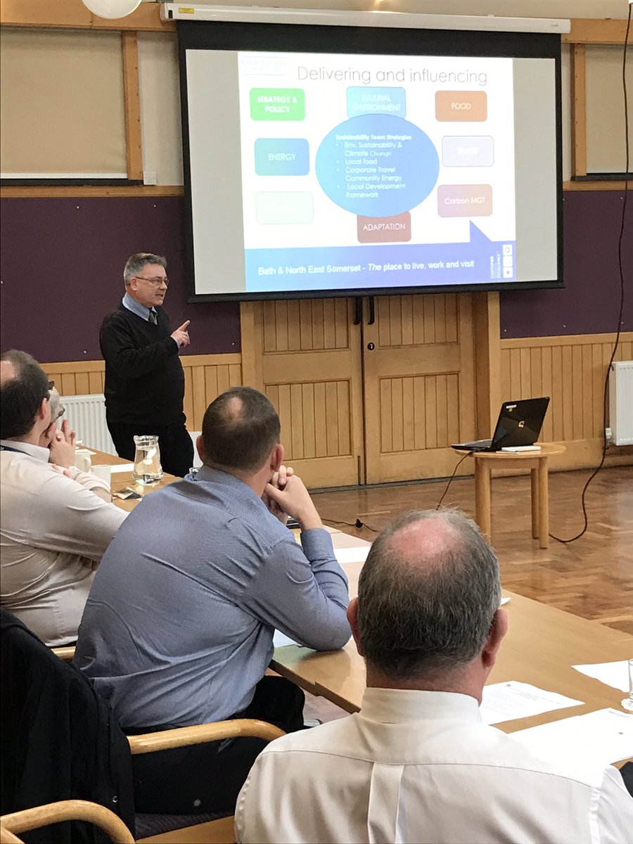apseevents's tweet photo. Delighted to welcome Anthony Meehan @bathnes exploring approaches to improve the sustainability and efficiency of in work travel #apsefleet https://t.co/Gh9dL7C0EY