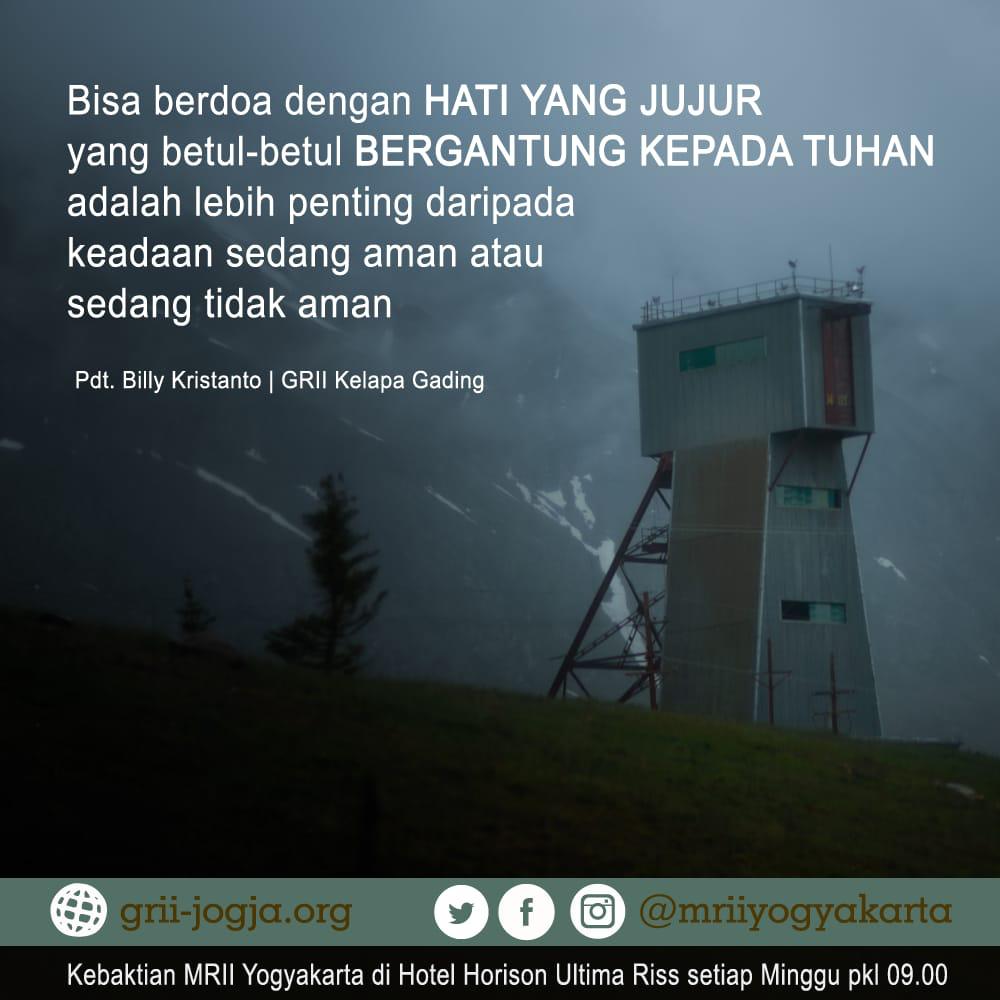 MRIIYogyakarta's tweet photo. #honest #truly #dependent #Truth #God #Christians #Christianity #jujur #motivated #quote #katabijak #CNY2019 #Church https://t.co/jXYYeuidd3