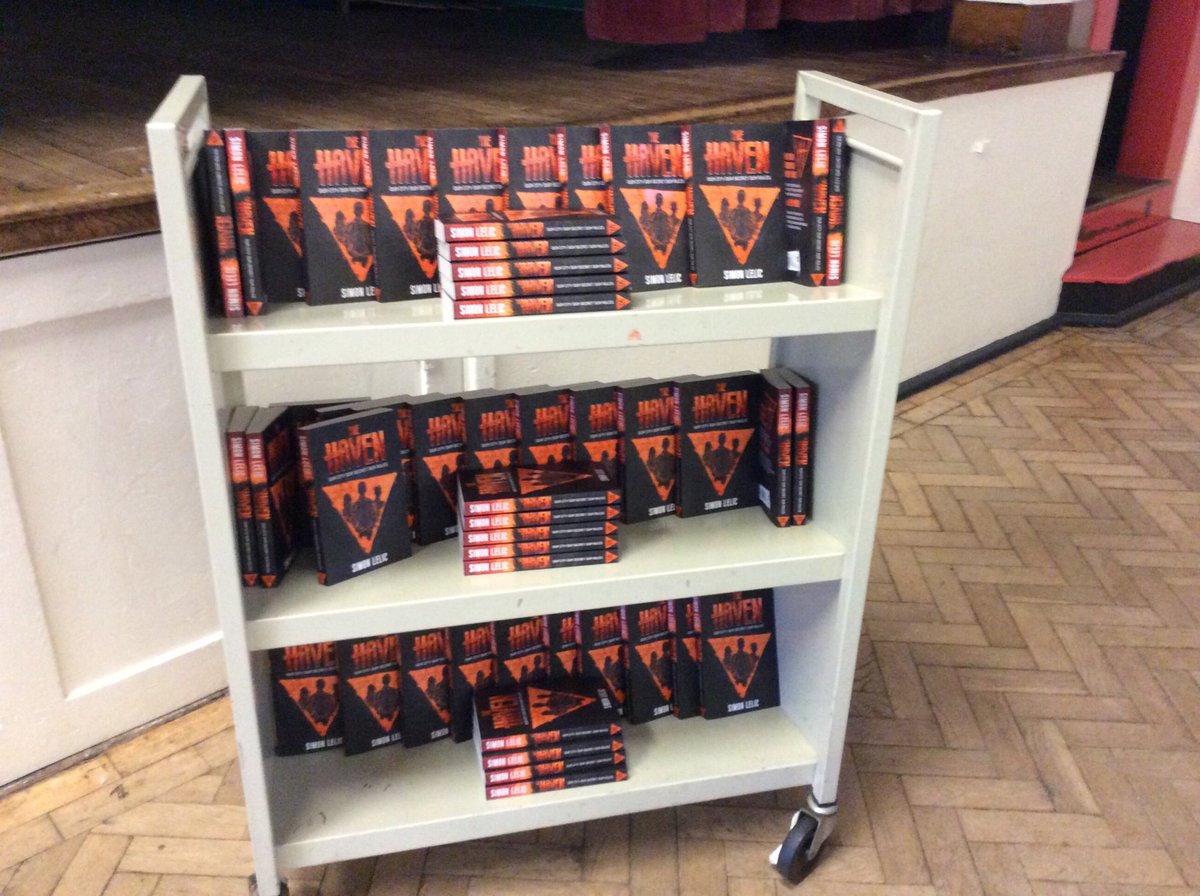 libraryCHSchool's tweet photo. We are all ready, are you @Simon_Lelic @HachetteKids @CockshutHillSch @Ninestiles @LyndonSchool https://t.co/OpobD07wN9