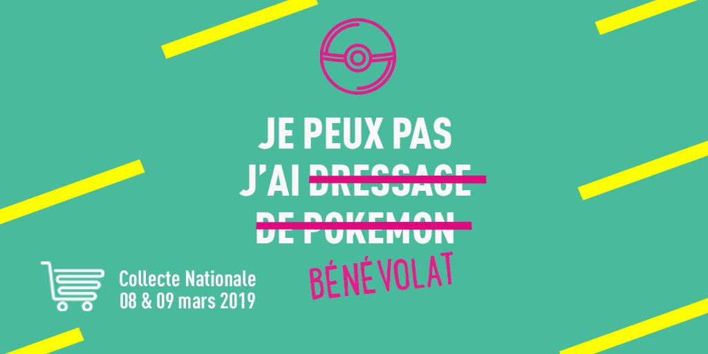 Les 08 et 09 mars, faites un truc qui rend fier. #MesPiresExcuses
Plus de bénévoles pour la Collecte Nationale = plus de magasins couverts = plus de denrées collectées = plus de personnes aidées, plus longtemps.

Inscrivez-vous dès maintenant. 👉collecte.restosducoeur.org