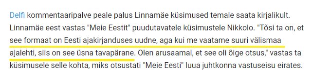 Postimehe vastutav väljaandja <a href="/merilinikkolo/">Merili Nikkolo</a> väidab, et ajalehe omaniku valitud "ekspertide" ideoloogiliselt kallutatud jama ajakirjanduse pähe esitamine on välismaa suurtes ajalehtedes "üsna tavapärane". Milliseid välismaa ajalehti ta küll loeb?!
