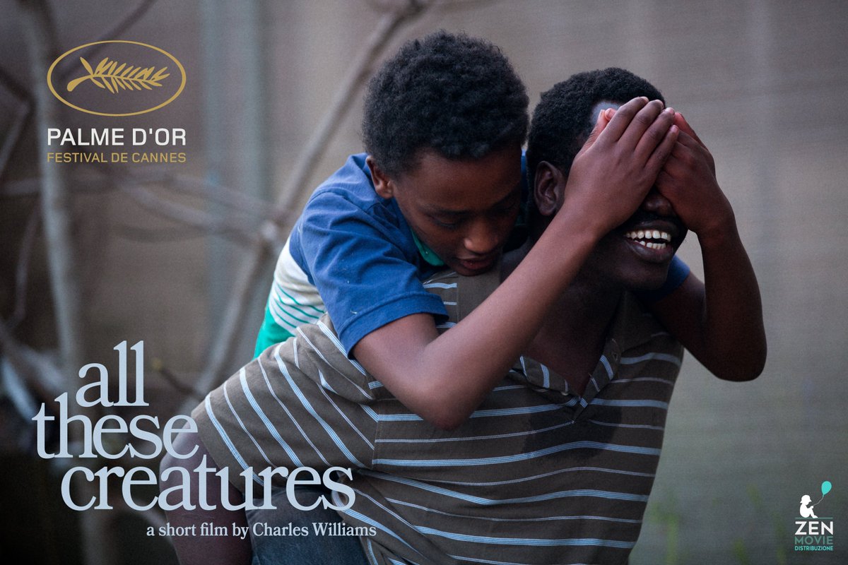 Zen_movie's tweet photo. #ZenMovie distribuirà in Italia il cortometraggio #AllTheseCreatures di #CharlesWilliams, vincitore della #PalmadOro al @Festival_Cannes 2018. https://t.co/XWLdAwfENT