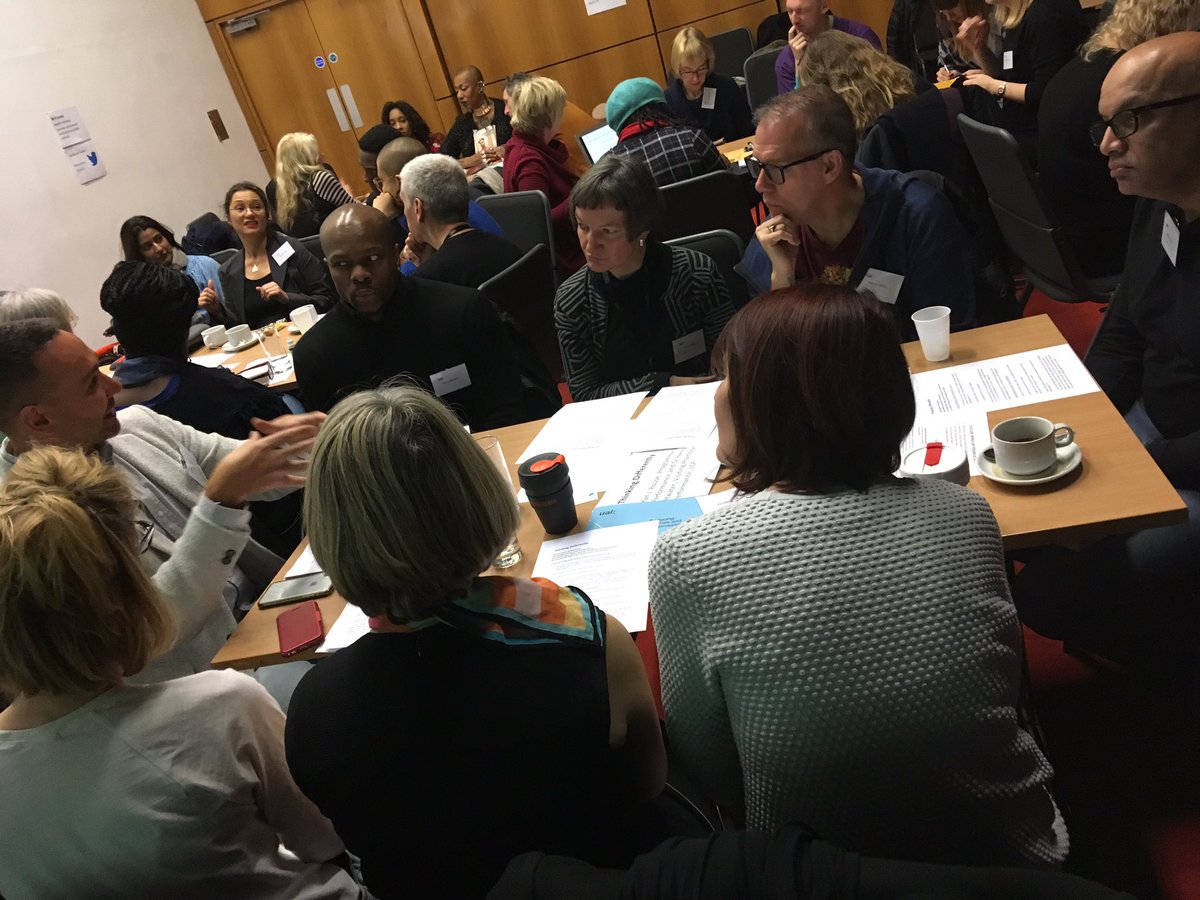 UALTLE's tweet image. #karljrouse of @LCFLondon looking at broadening student perspectives of the world #LCFperformance