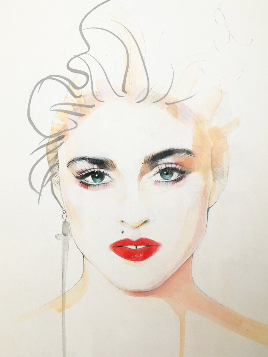 tinface's tweet photo. Madge, again. #thosebrows #madonna https://t.co/7G5zlIYcG7