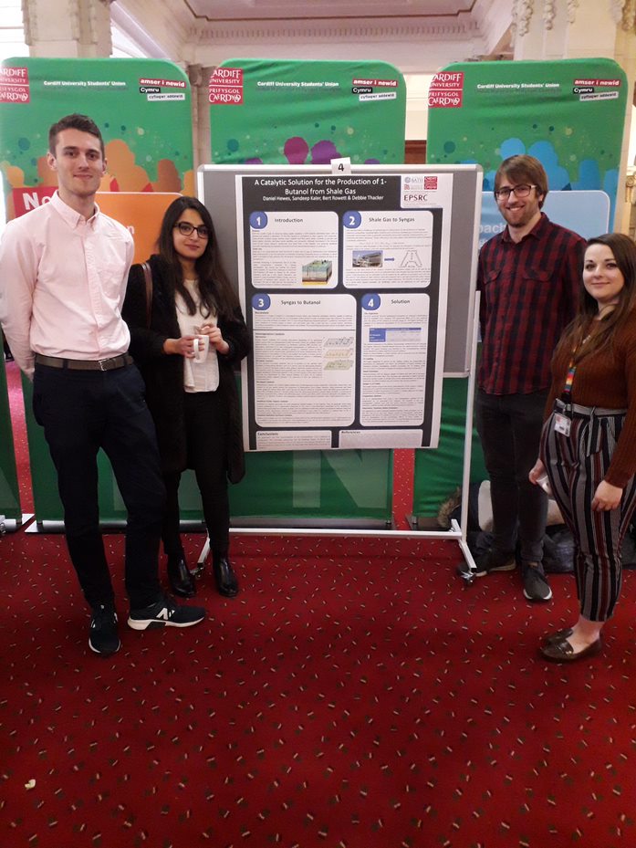 CatalysisCDT's tweet photo. Yesterday the CDT in Catalysis MRes students gave group PowerPoint and poster presentations for Catalytic Design Project assessment. It was an interesting day and everyone gave great presentations. https://t.co/xDq5wYVBqM
