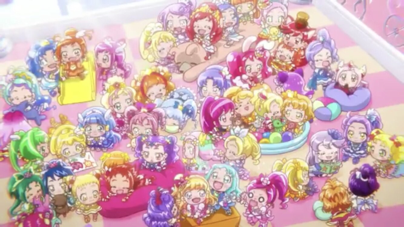 Love のぞみ こまち 旧love Aurora Suiteprecure4 映画はぐっとプリキュアふたりはプリキュアオールスターズメモリーズ チビキュア達がキャワたんだった あとエンドクレジットでの55人のプリキュア声優の名前が出た時は発狂してた笑笑 T Co