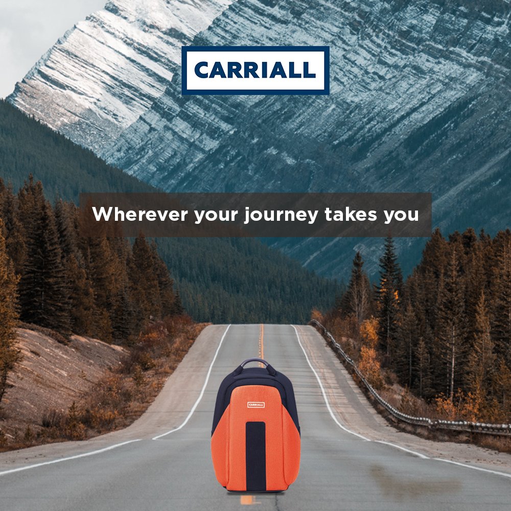 thecarriallco's tweet image. Follow wherever your destiny leads you, it is the only way of finding yourself. 
Carriall- wherever your journey takes you.

#Carriall #SmartBackPack #Life #Carriallbags #SmartBag #BusinessTravel #SmartTraveller #blogging  #Travel #Travelbag #Travelblogger #BusinessTravel