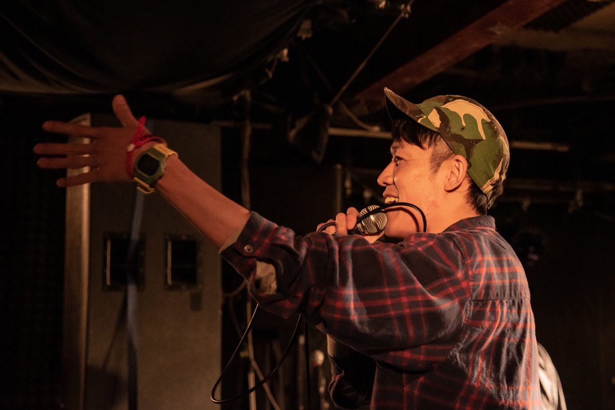 YONONACA_BAND's tweet image. メンバーみんないい顔してるねー！

Dr 平松直訓 @hiramatsu_maty 
Rap 松岡直哉 @LOSTFILM708m 
Ba 舟橋孝裕 @funahashiiiiiii 
Gt 西村直人 @ritual_blues

photo @tomlivephoto 

#でらロック #2YOU