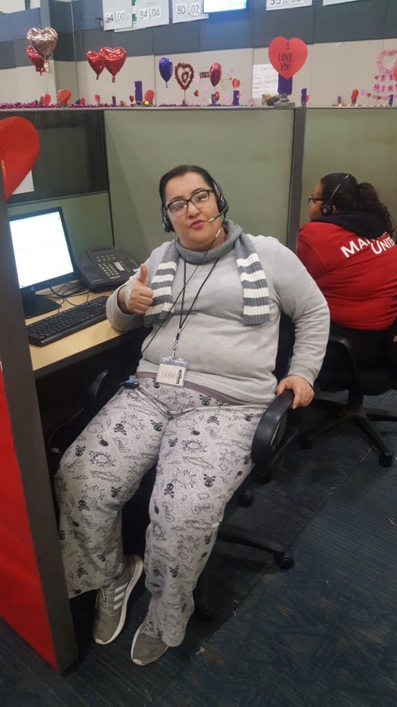 Marthagd_mxcli's tweet photo. Love my Job and love when they plan at my site to be Pijama day!! Woop woop!! #Comfort #Pjs #Relax #PurleLife https://t.co/KebqrhhnVJ