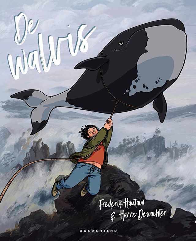 PinceelStrips's tweet photo. Deze week in de winkels #stripverhaal #graphicnovel #walvis #oogachtend #hannedewachter #frederikhautain https://t.co/zv2CTNbVZh https://t.co/2tnodBlFQ5