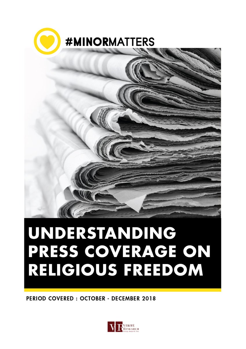 #MMUpdate: from October to December 2018, a total of 116 articles relating to #religiousfreedom were carried in the English, Sinhala and Tamil press.
Read more on minormatters.org/en/media-pdfs